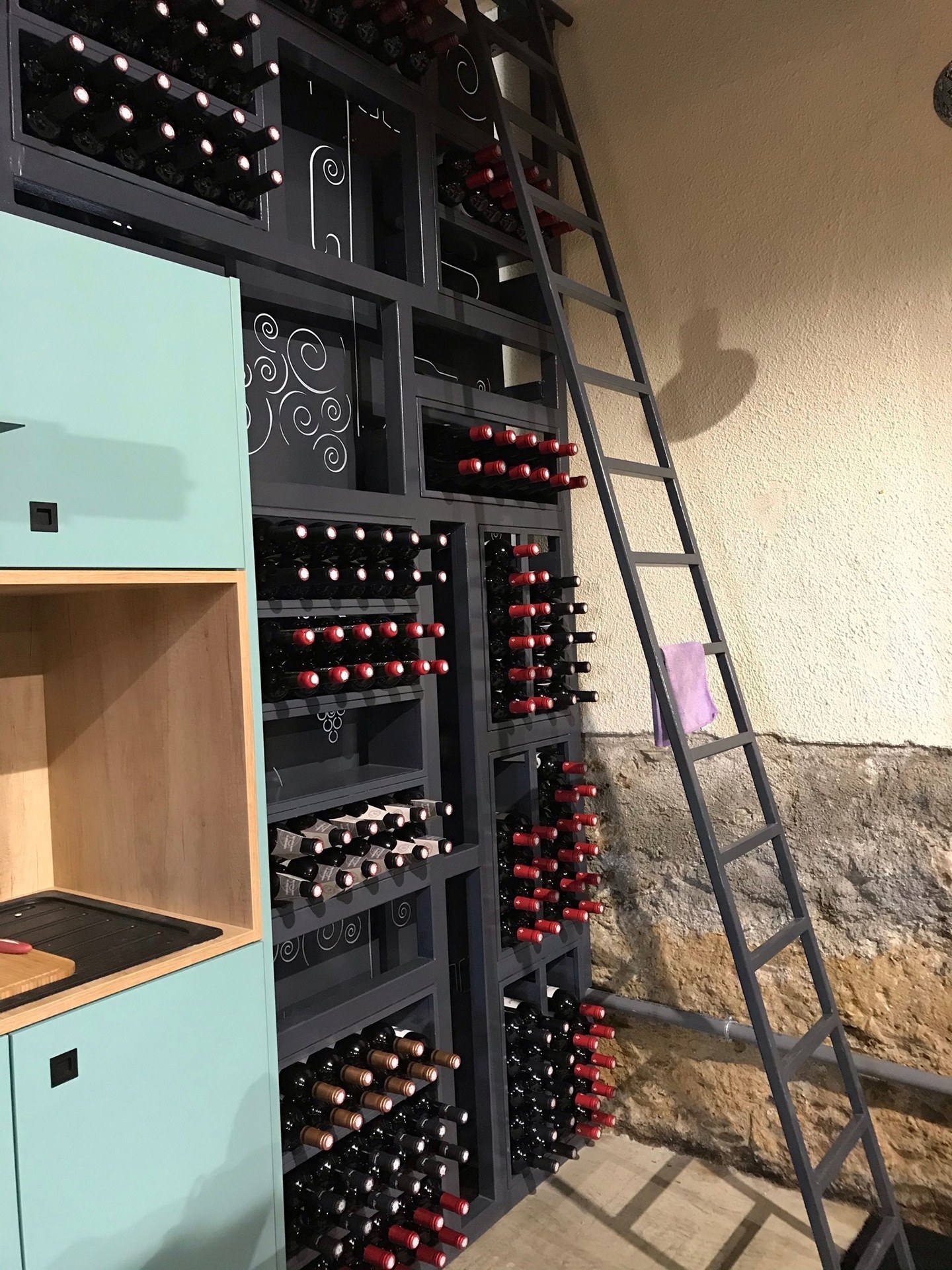 Cave à vin acier – Jurançon 64