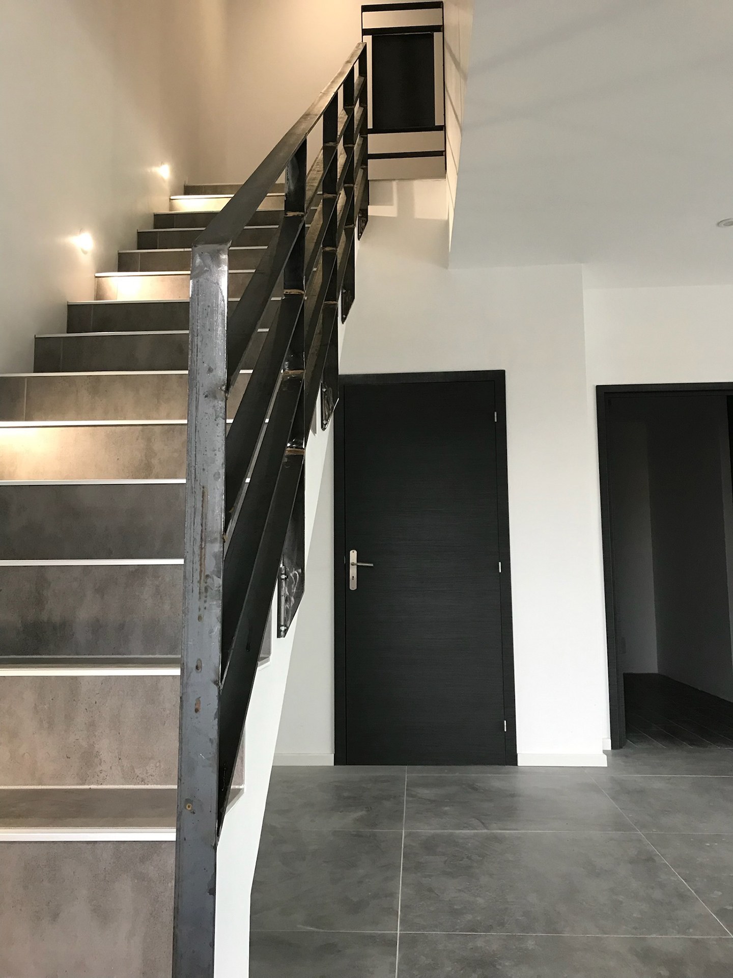 Main courante d'escalier acier – Pau 64