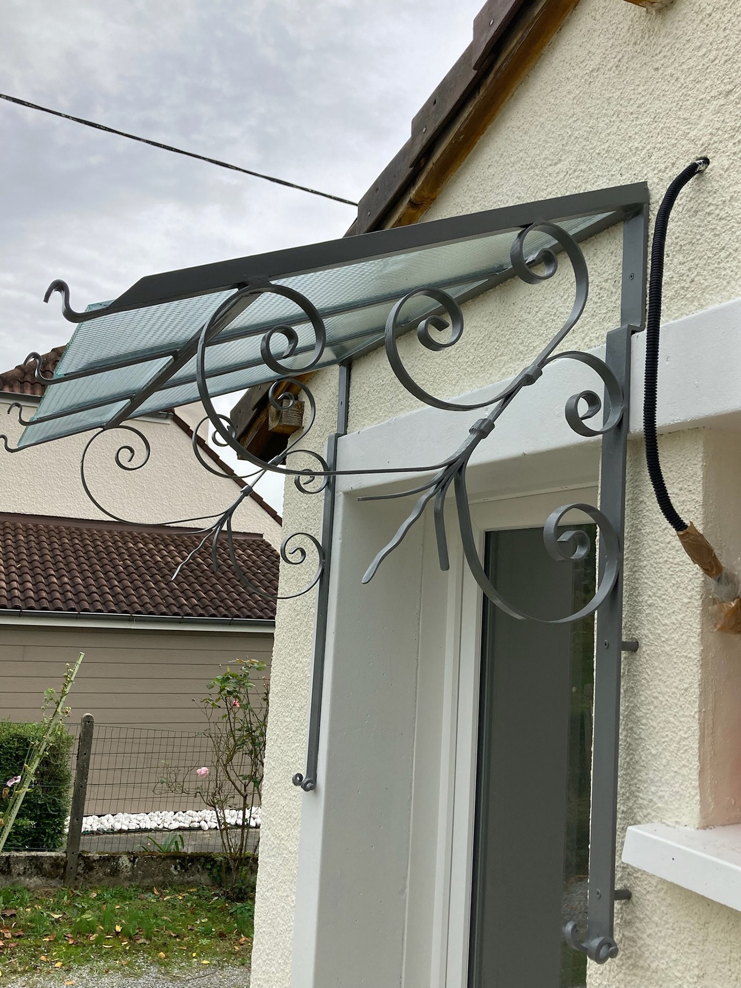 Marquise acier et verre – Pau 64