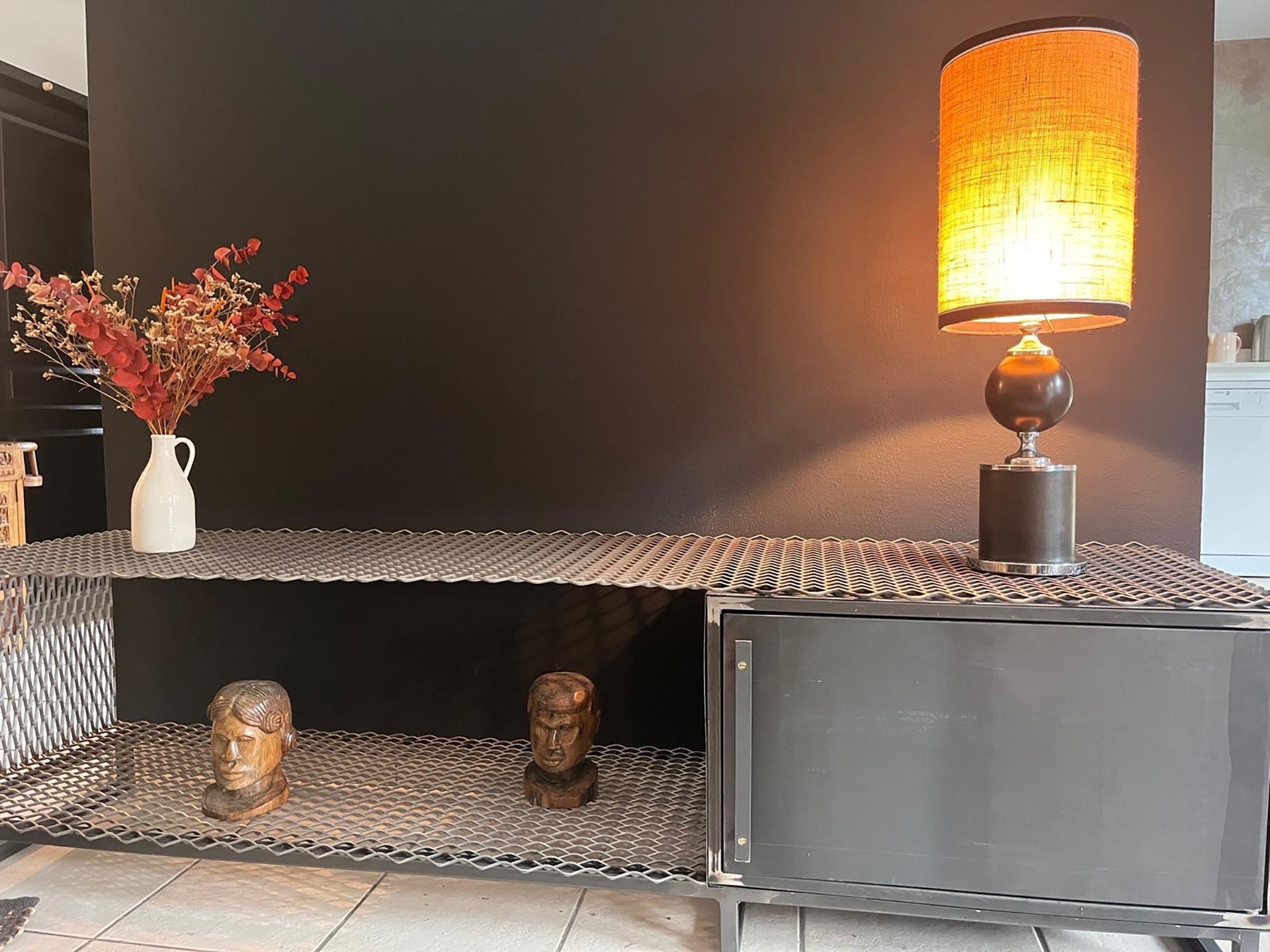 Meuble acier plateau grille – Pau 64