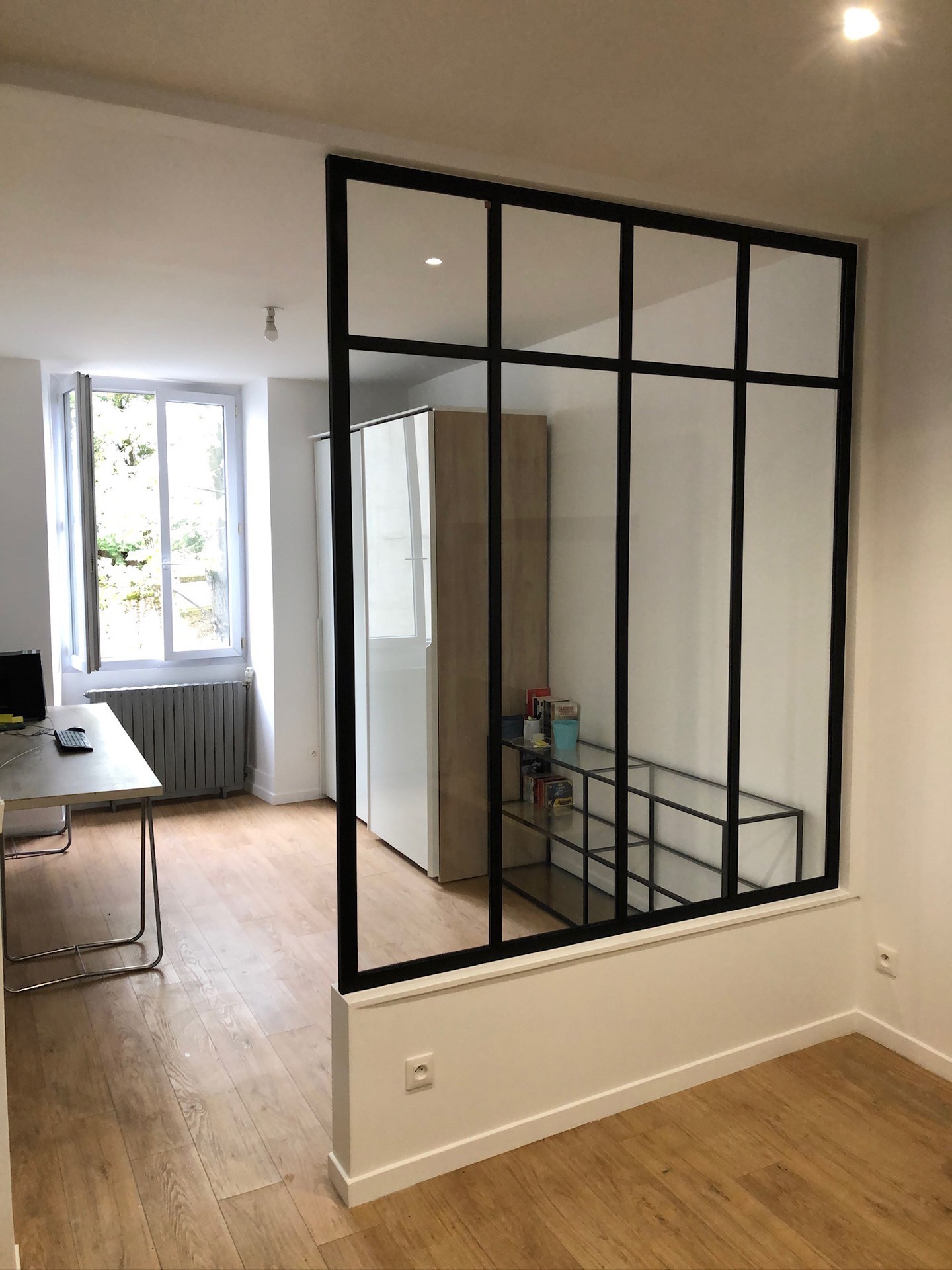 Verrière intérieure acier et verre – Pau 64