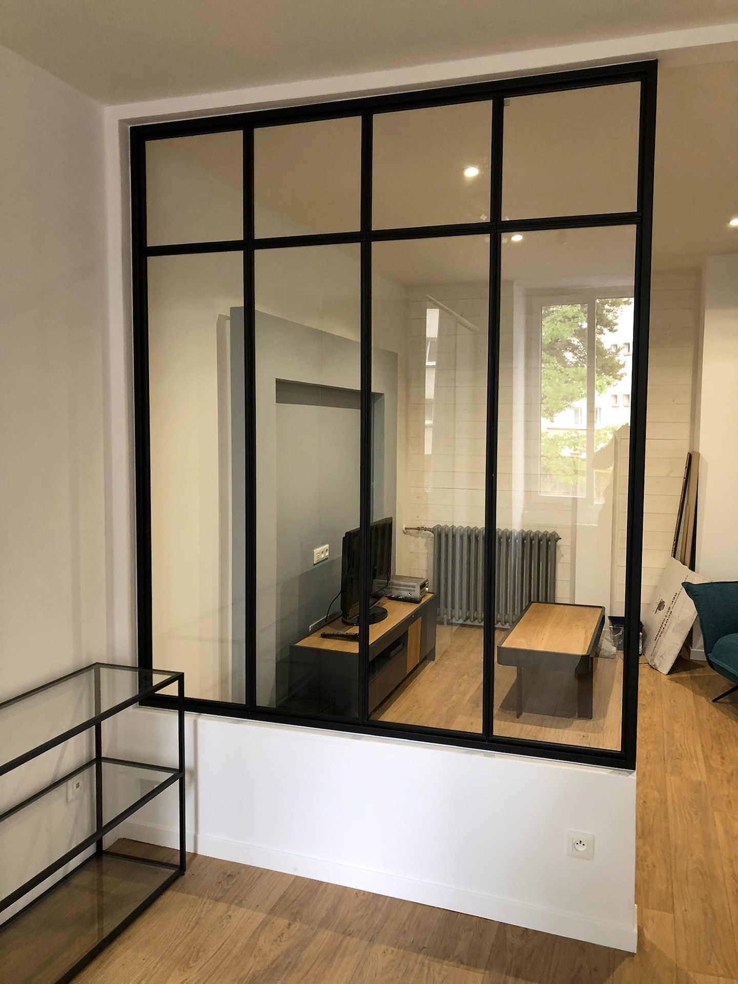 Verrière intérieure acier et verre – Pau 64