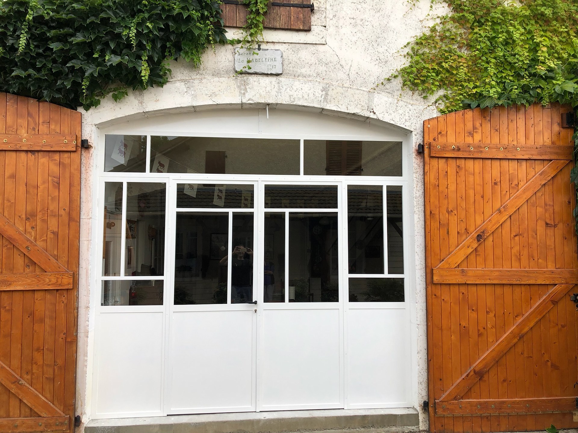 Vitrine verrière acier et verre – Pau 64